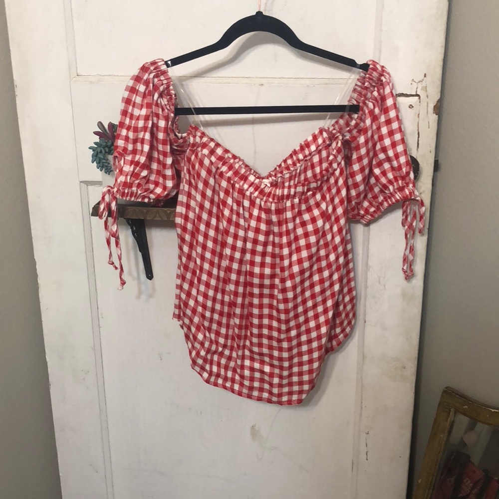 Off the shoulder top